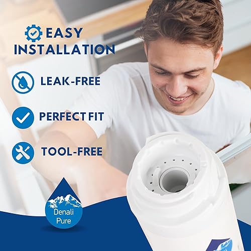 Miniatura 6 de 3-Pack  General Electric pfss5njwass nevera filtro de agua de repuesto compatibles General Electric GSWF cartucho de filtro de agua para nevera