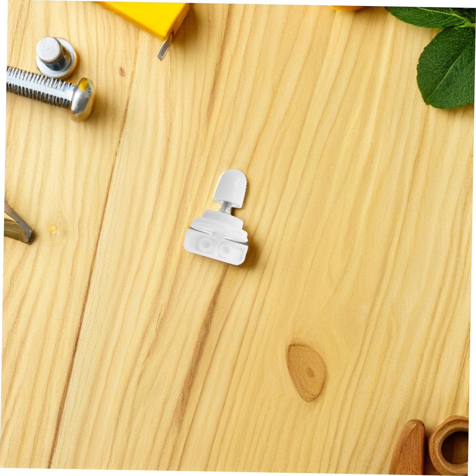 Levemolo 2pcs Pet Exercise Wheel Parts Quiet Running Wheel Bearings for Hamster Silent Axle Mount Tightening Knobs