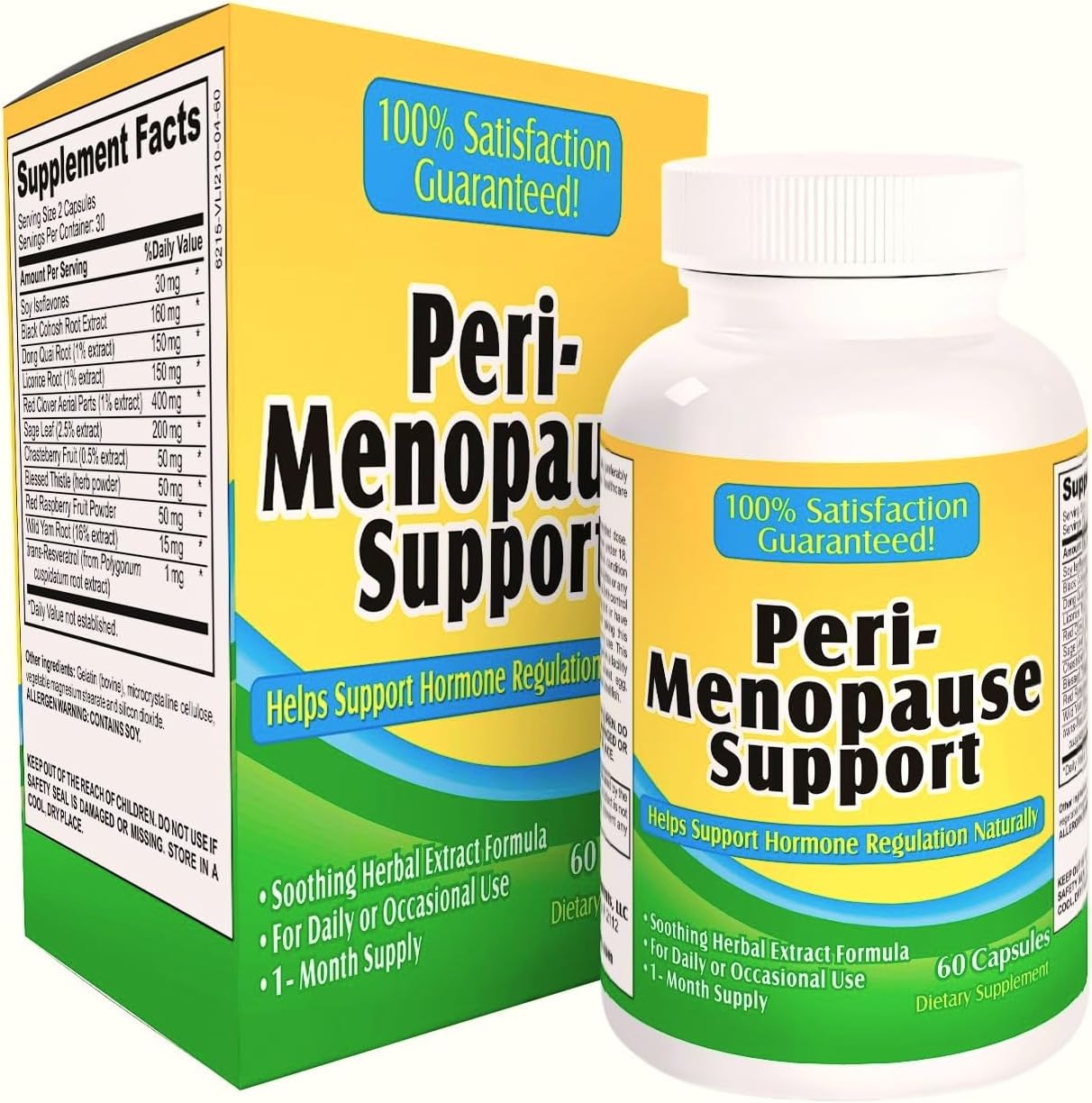Perimenopause Support Supplement (Allin1) Herbal Extract