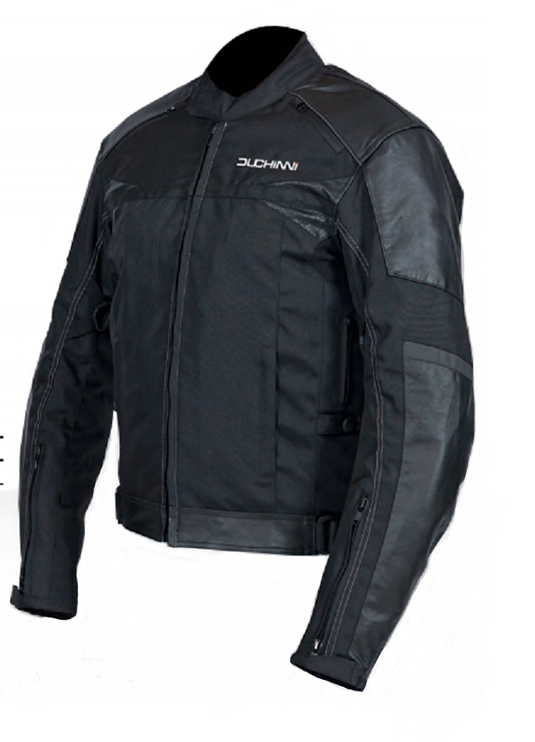 Duchinni Psycho Leather and Textile Waterproof Jacket