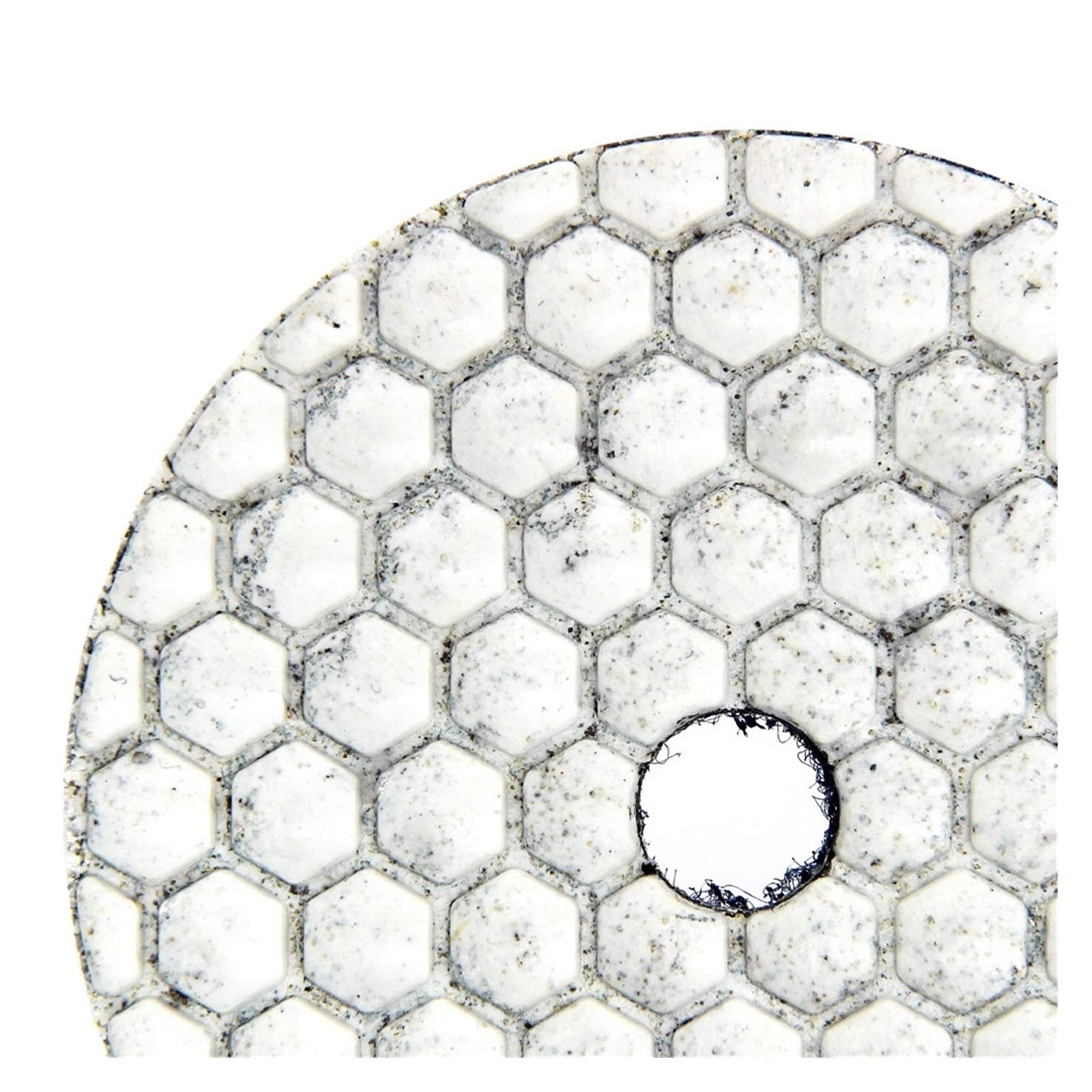 CAREG Rueda de pulido seco de disco de diamante de 3/4/5 pulgadas con lijado de hormigón de piedra de piedra de molinillo de mármol 80/100/125 mm Durable ( Size : 100 , Color : 10 PCS_4 INCHES )