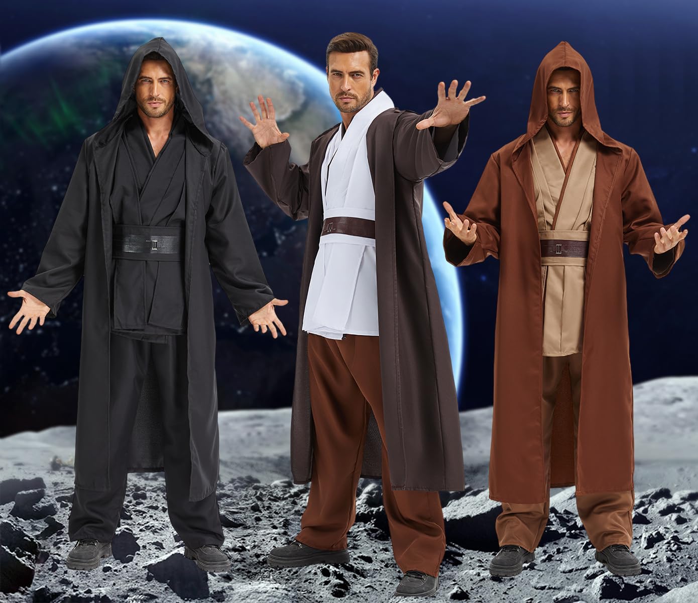 希少 UNDERCOVER LAYERED HOODED COAT JEDI A Fashionable Hooded Coat for Jedi Masters