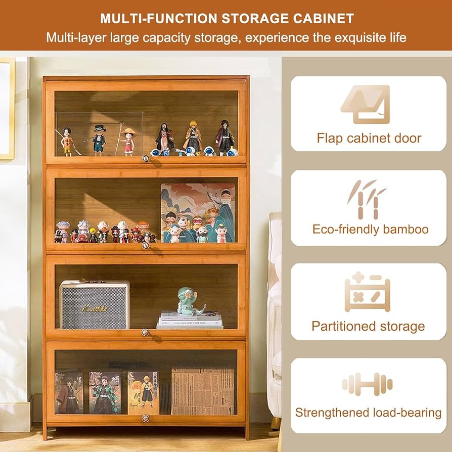 Amazon.com: Display Cabinet, Large Display Case with Acrylic