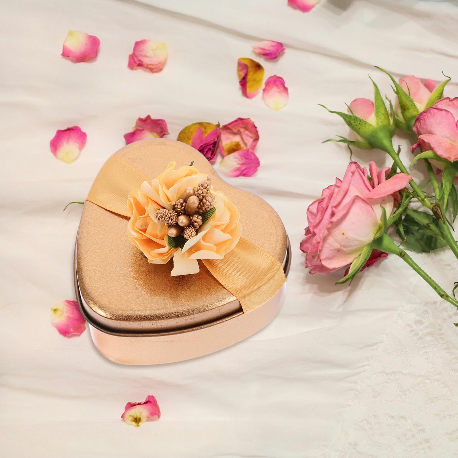 BCOATH 12stücke Liebe Herzform Geschenkdosen Aus Eisen Für Hochzeiten Kreative Süßigkeitenboxen Für Veranstaltungen Und Gastgeschenke