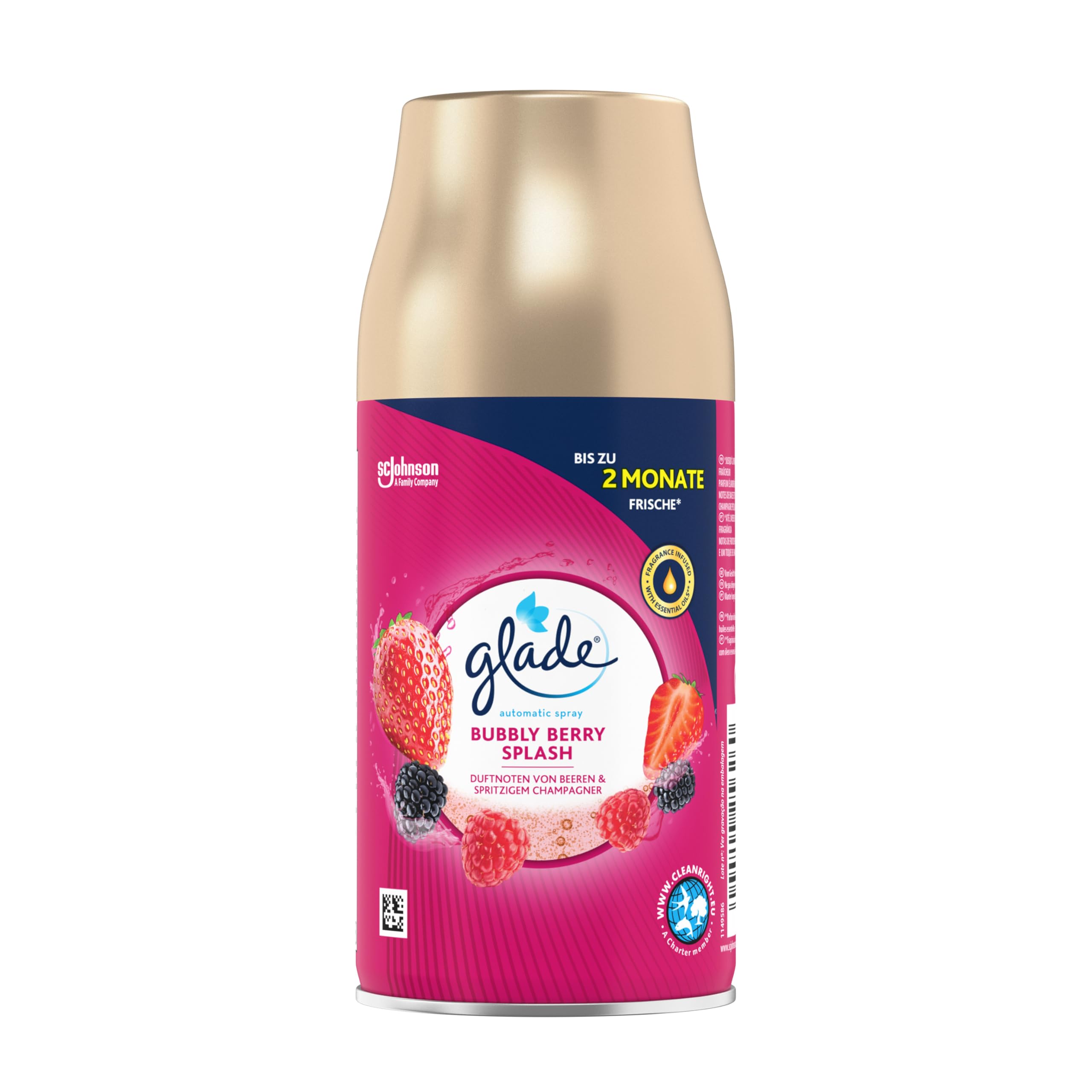 Glade Automatic Spray Nachfüller, Raumduft, Relaxing Zen, 4er Pack – Ansicht 2