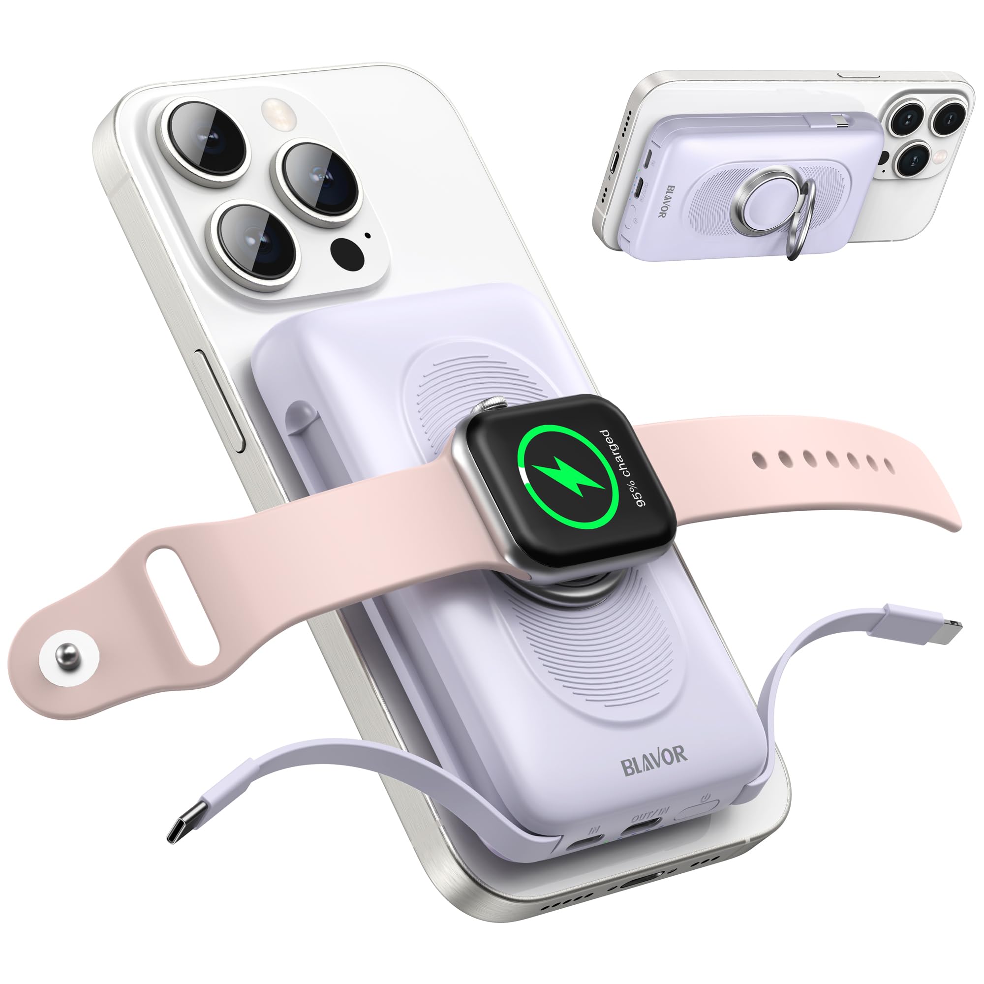 Amazon.com: BLAVOR for Magsafe Portable Charger with Built-in