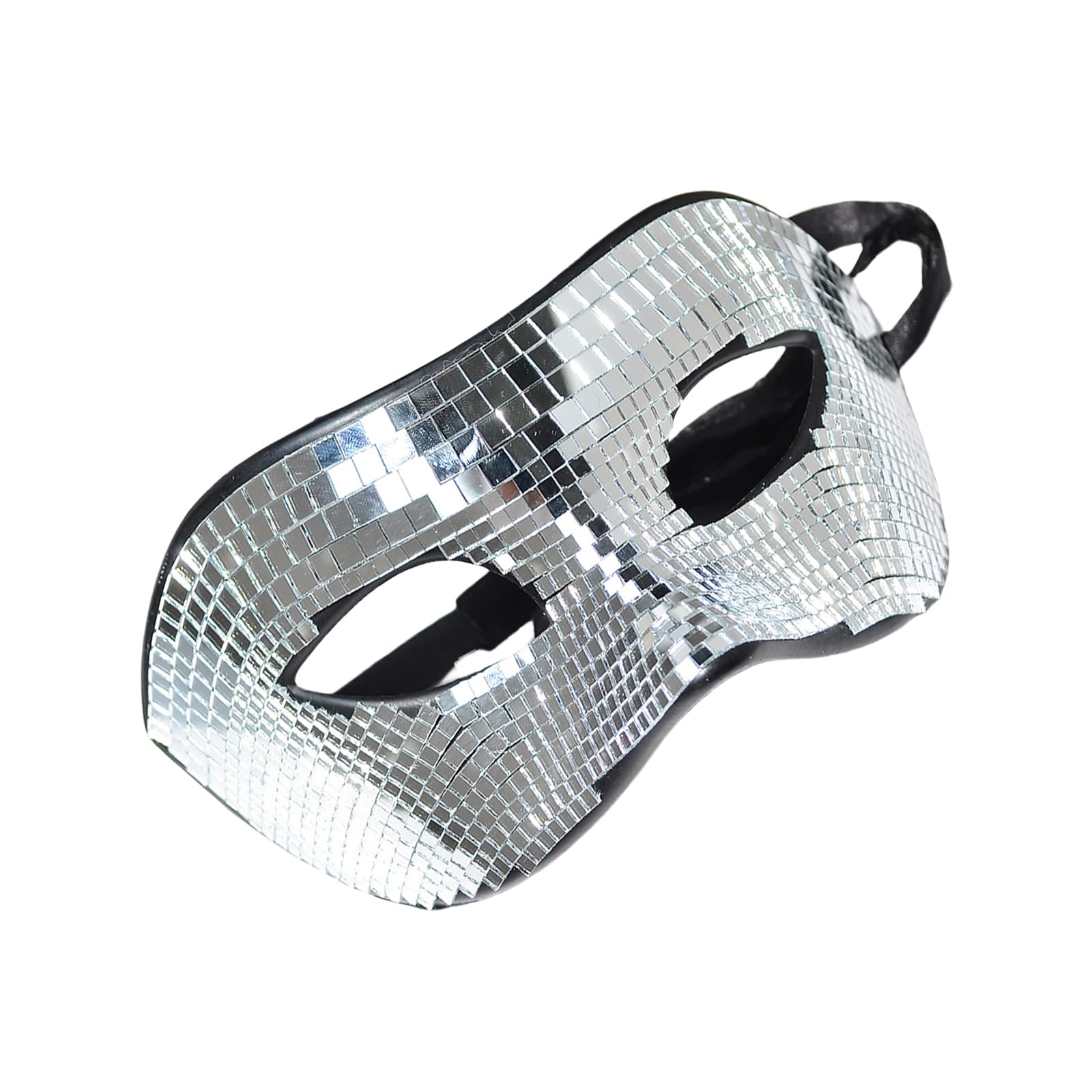 Jazuaiao Eye Catching Glittering Stylish Glass Inlayed Party with Glass Beads for Dance Parties and Celebration Social Event Cosplays