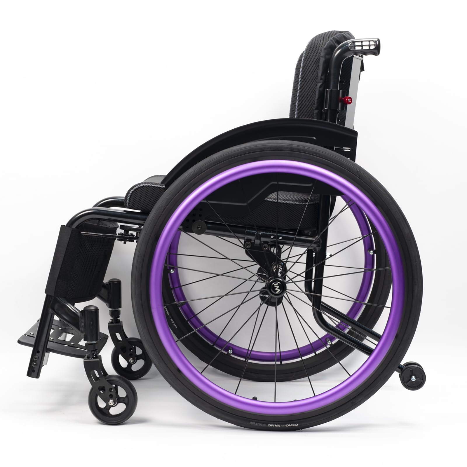 Silla De Ruedas Deportivas, Silla De Silla De Aleación De Aluminio Ultra Ligero, Silla De Ruedas De Transporte Autopropulsada, Sillas De Ruedas Manuales Portátiles, Fáciles De Ensamblar, Para Jóvenes,