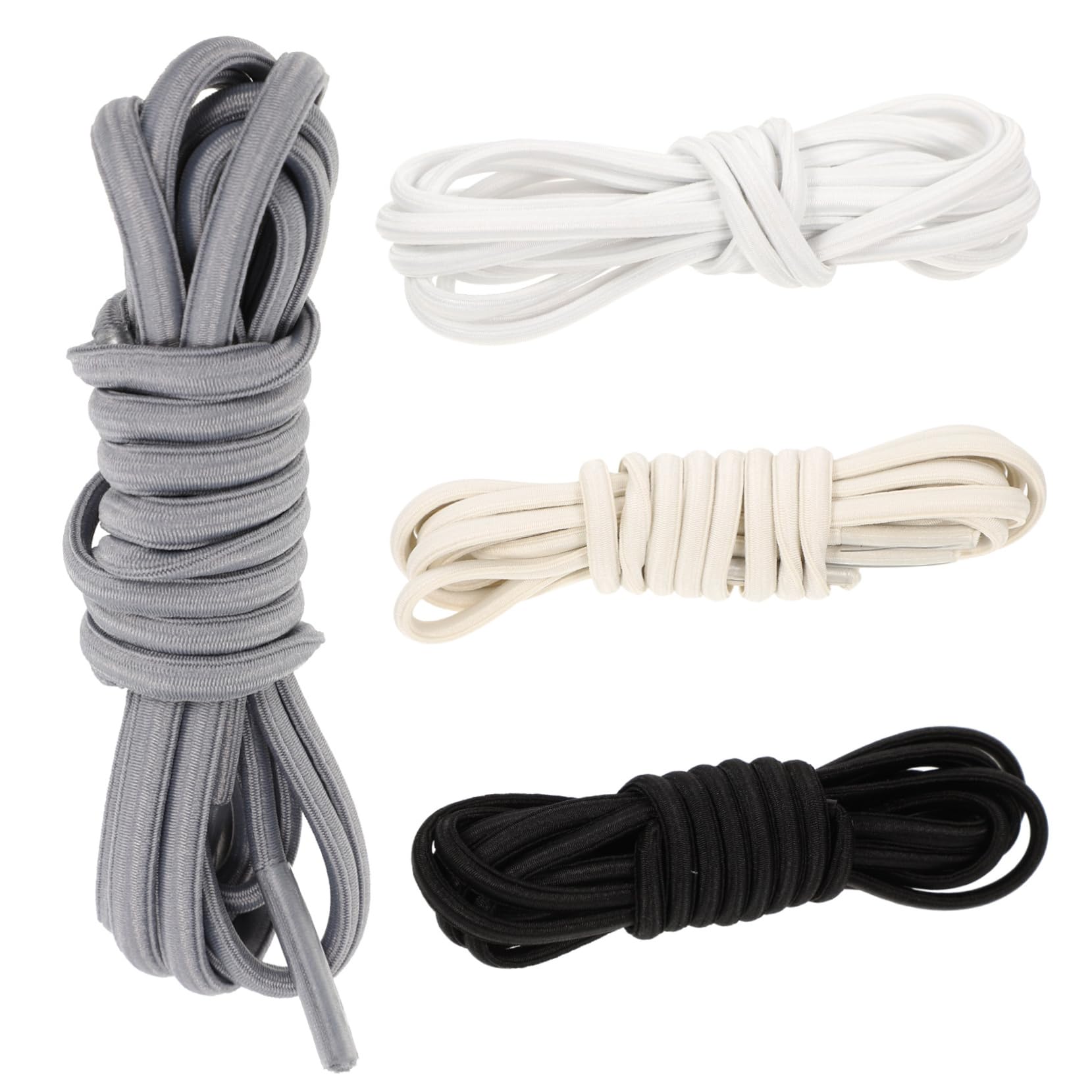 PACKOVE 12paia Stringhe Elastiche Regolabili Per Sneakers Cordonetti Tieless e Facili Usare e Compatibili Scarpe