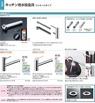 未使用　リクシル　キッチン水栓　SF-HE420SYXN 未使用 リクシル キッチン水栓 SF-HE420SYXN - メルカリ