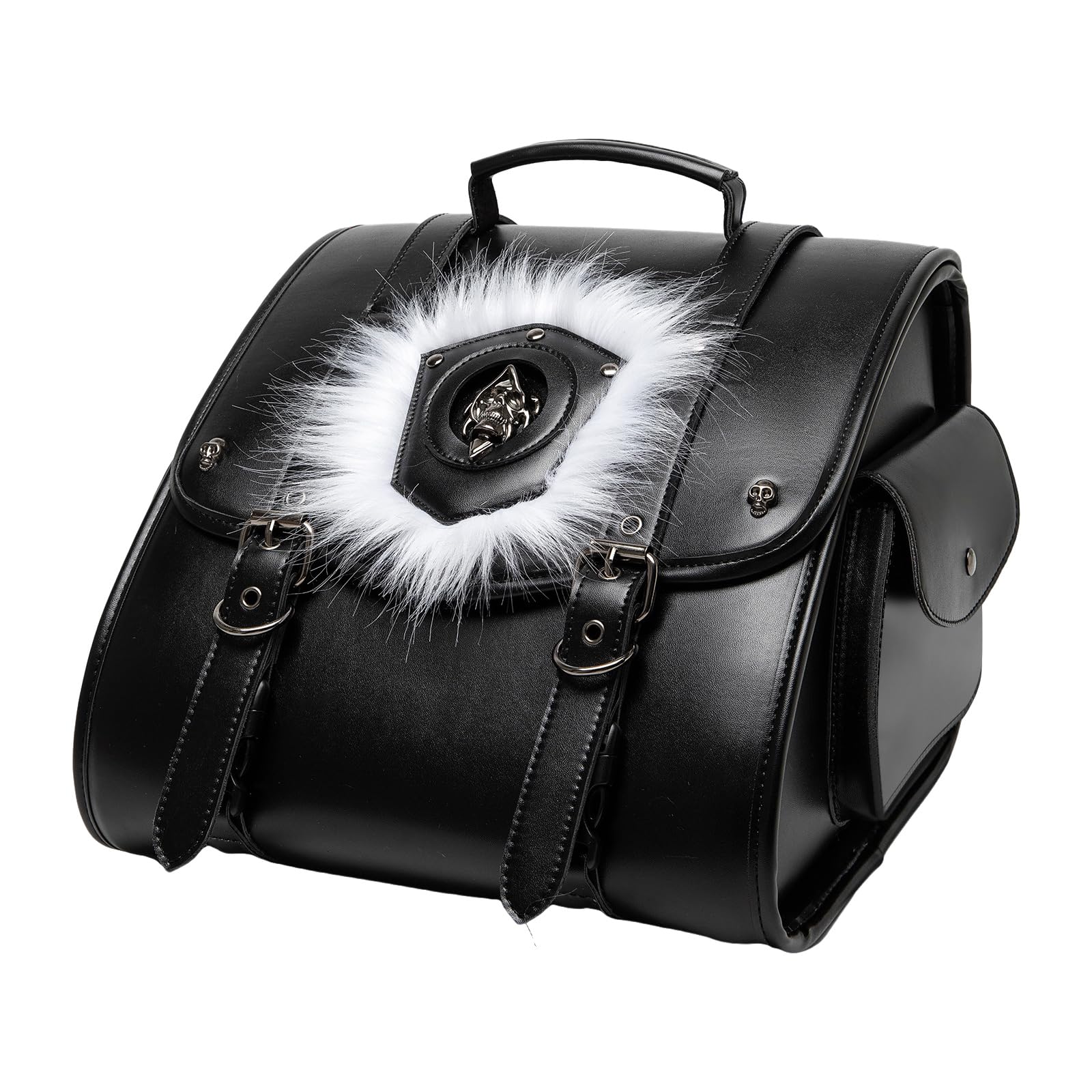 Hecktasche mit Anti Diebstahl Verschluss, wetterfeste Designs, Retro Heckpack Upgrades für Fahrrad und Motorradgepäck