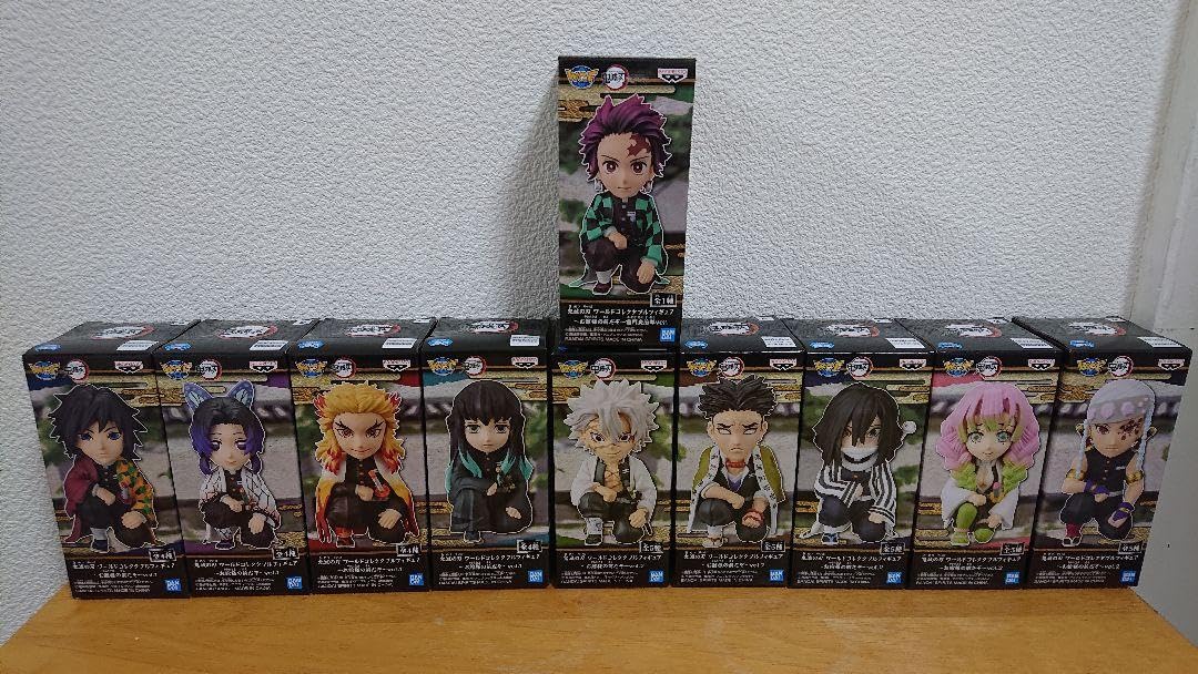 鬼滅の刃 プレミアム ちょこのせフィギュア 9体セット 9種セット】鬼滅