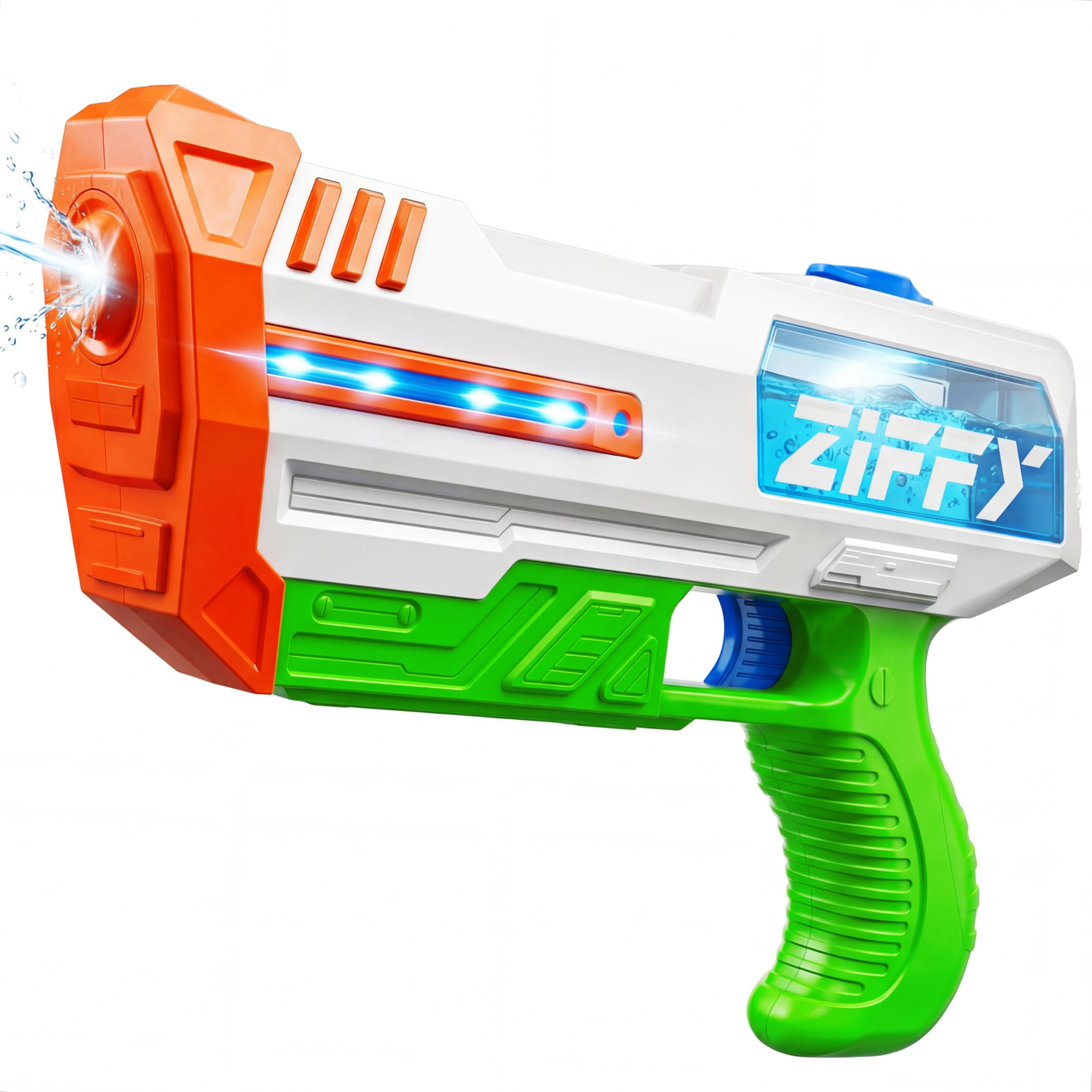 Amazon.com: ZIFFY Electric Water Gun with LED,Automatic High-Power