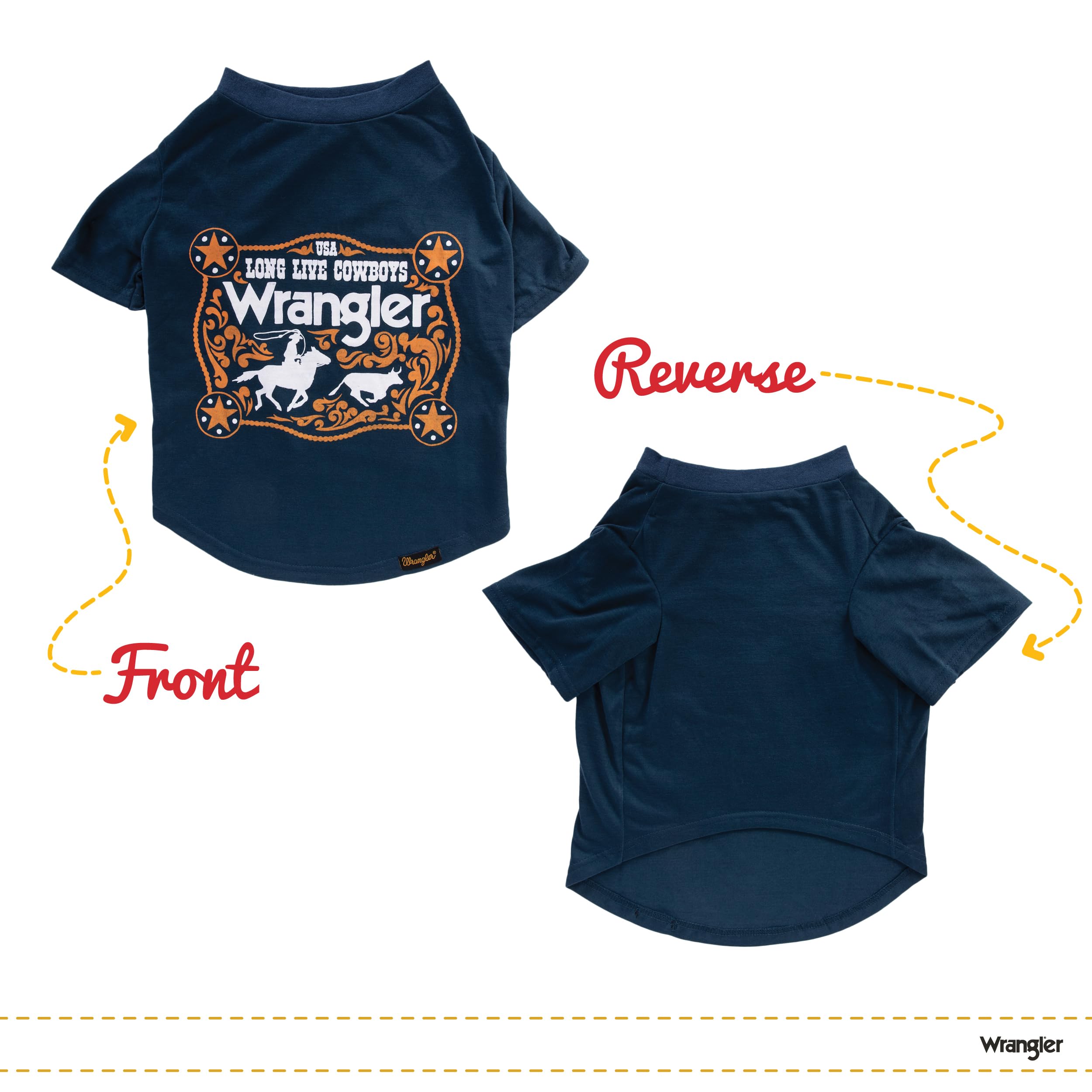 Wrangler Koszulka z logo klamry sznurkowej