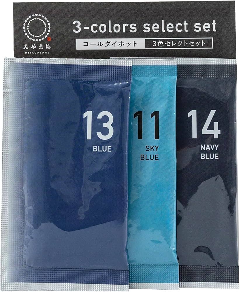Amazon | みやこ染 コールダイホット 3色セレクトセット 同系色