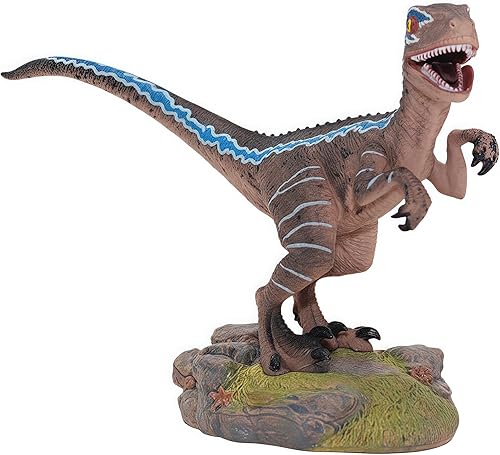 Miniatura 5 de Gemini & Genius - Figuras de acción de velociraptor con diseño de dinosaurio, mandíbula y manos móviles, 11.5 pulgadas de longitud, regalos,