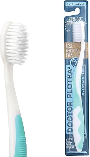 MOUTH WATCHERS - Cepillo de dientes para adultos con cerdas de hilo dental 1 EA