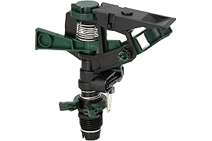 Orbit 55018 Plastic Impact Sprinkler Heads for Garden, Lawns and Landscapes