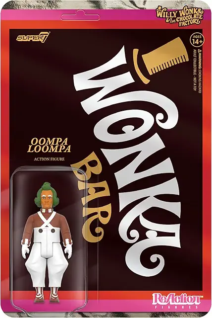Super7 Oompa Loompa Actionfigur - Dahl Jensen Figurer