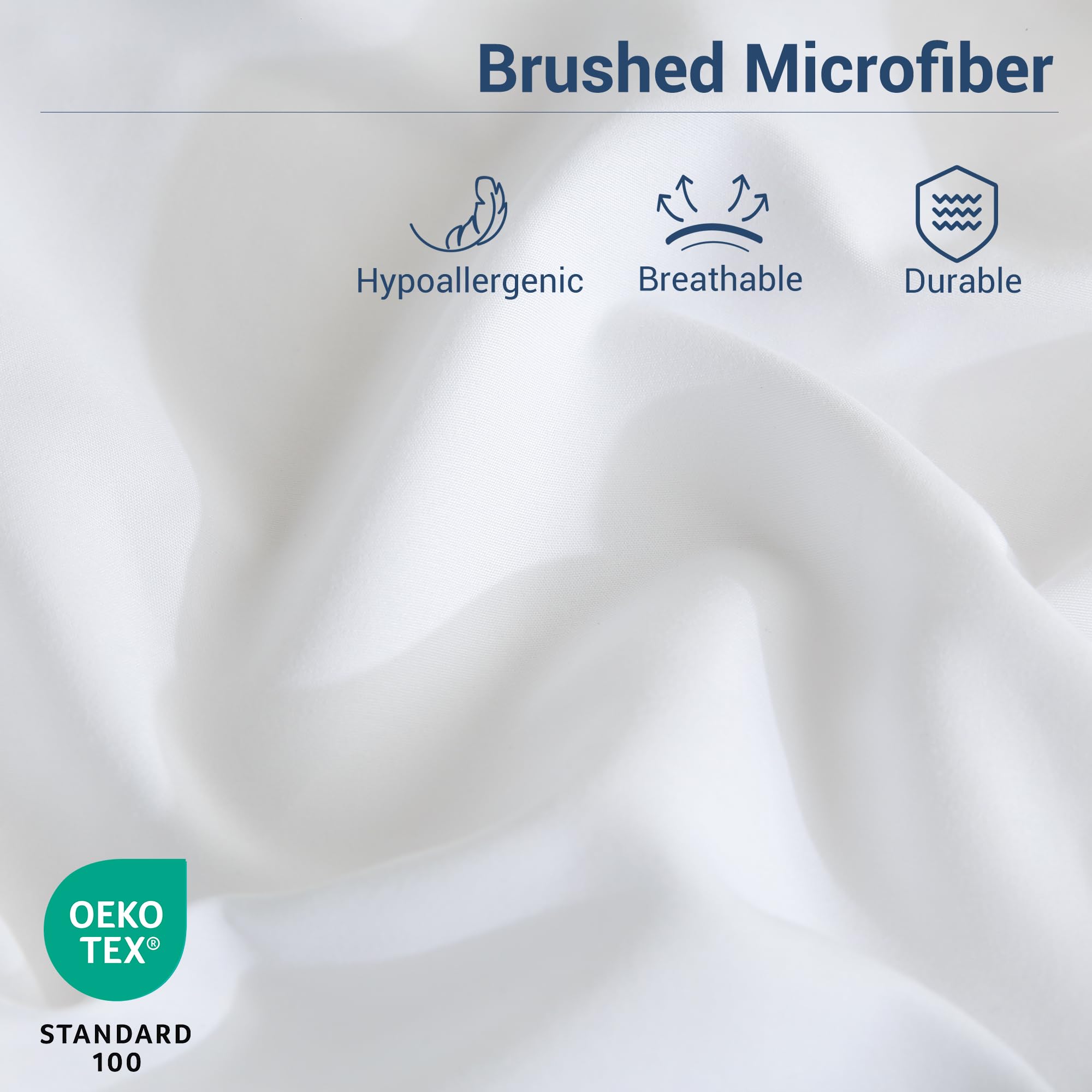 Drap housse Blanc Microfibre 90x200 cm TEX : le drap housse à Prix Drap housse Blanc Microfibre 90x200 cm TEX : le drap housse à Prix