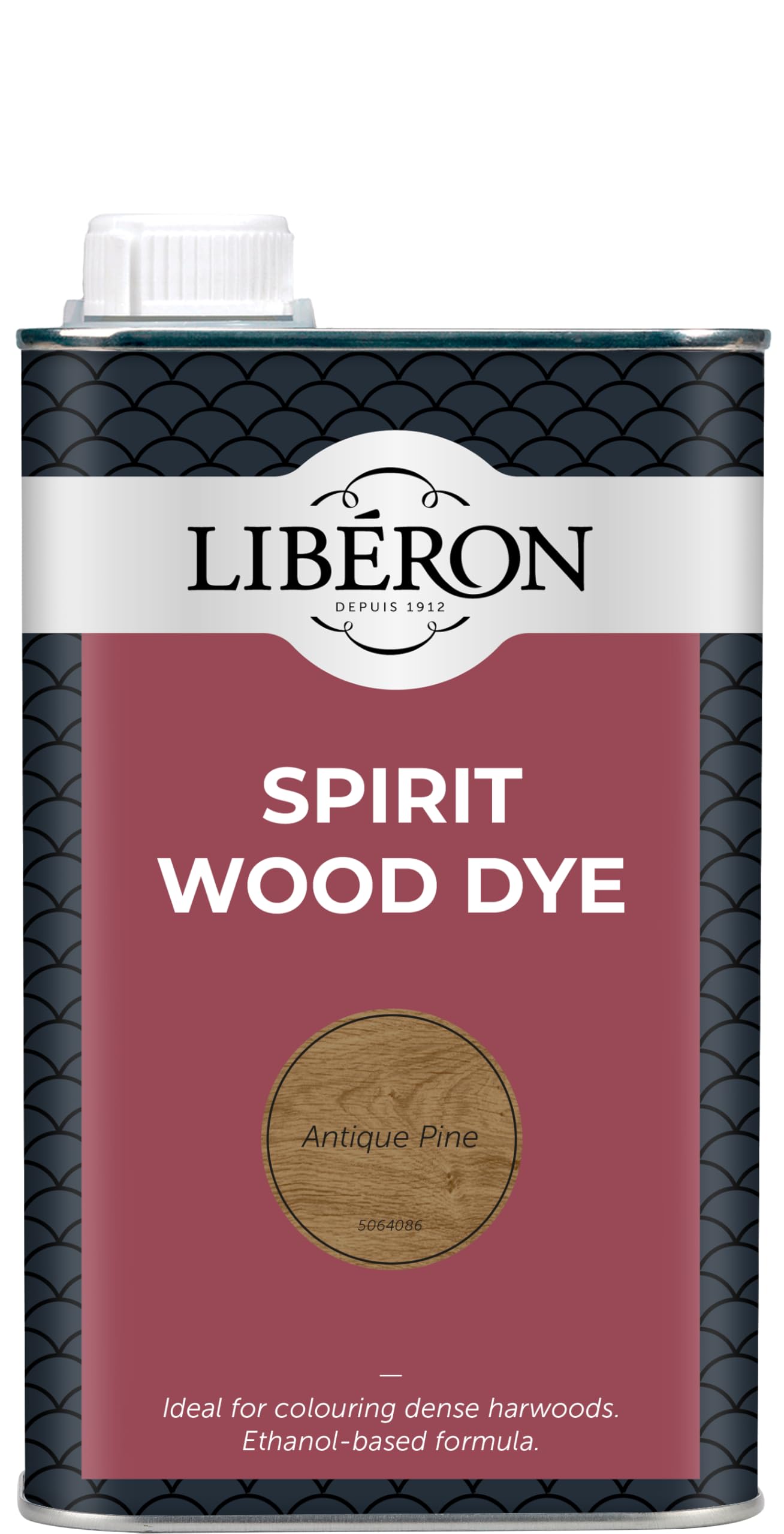 Libéron Spirit Wood Dye – Ideal for Dense Hardwoods – Quick Drying - Rich Colour - Intermixable Shades - Great for Antique Restoration - Antique Pine - 1L