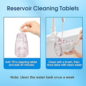 WellLeo Water Flossers for Teeth, 300ML Cordless Oral Irrigator Rechargeable Dental Flosser Picks with 5 Modes 5 Jet Tips,IPX7 Waterproof Teeth Cleaner for Braces Gum Care, Home Travel Use