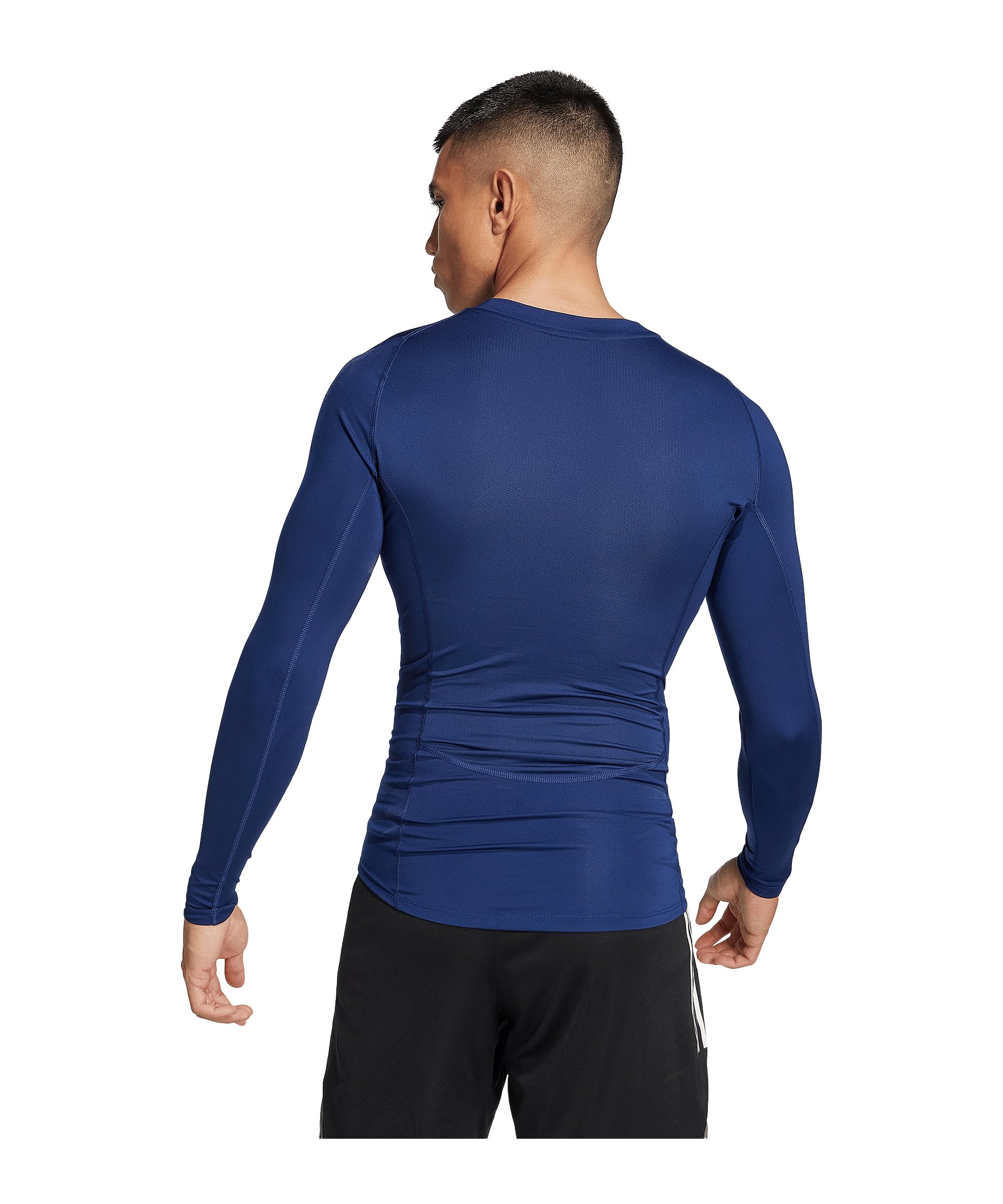 adidas Mezczyzni Techfit Longsleeve Men Shirt, team navy blue 2, 3XL