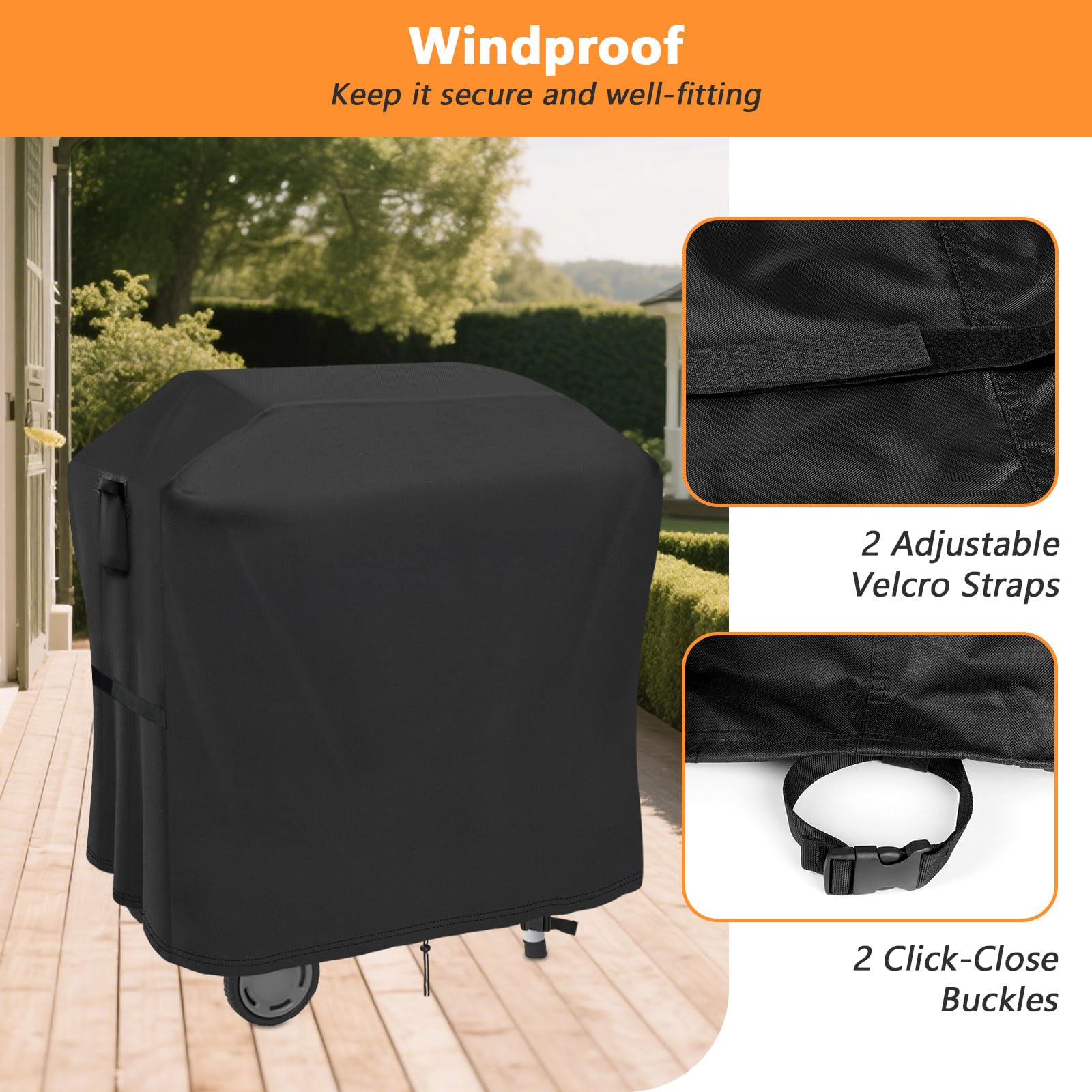 Blackhoso Housse De Protection Pour Barbecue Char-Broil's Gas Ou