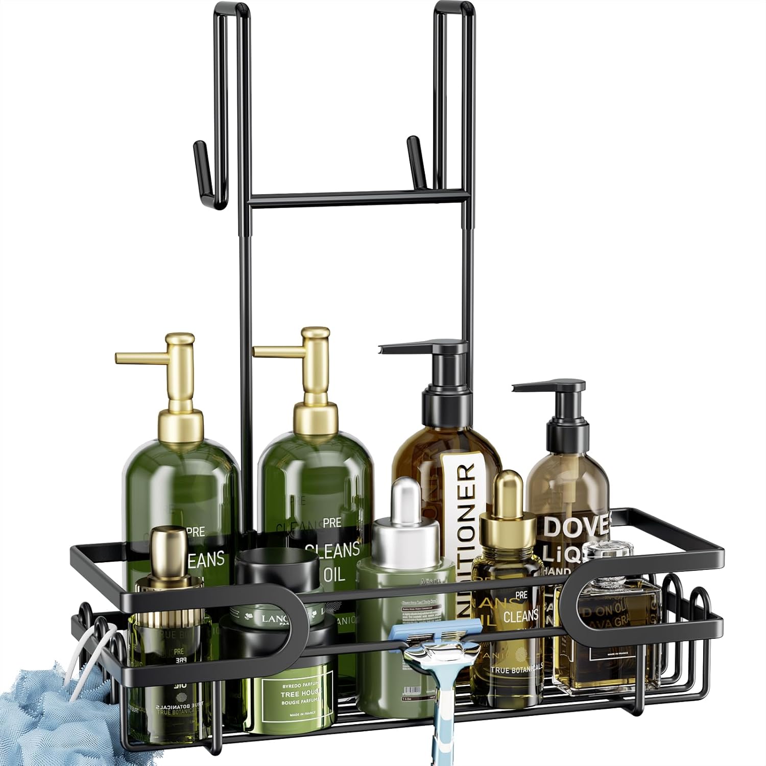 HapiRm Shower Caddy Hanging Stainless Steel Bathroom Shelf Shower