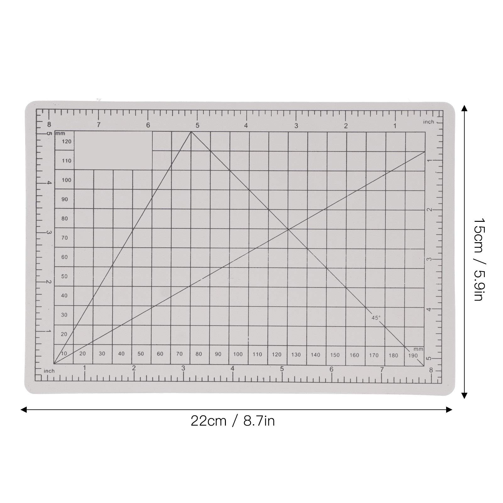 Self Healing Cutting Mat, A5 Double Sided Craft Cutting Board Engraving Pad DIY Craft Accessories Cutting Pad for Sewing Crafts