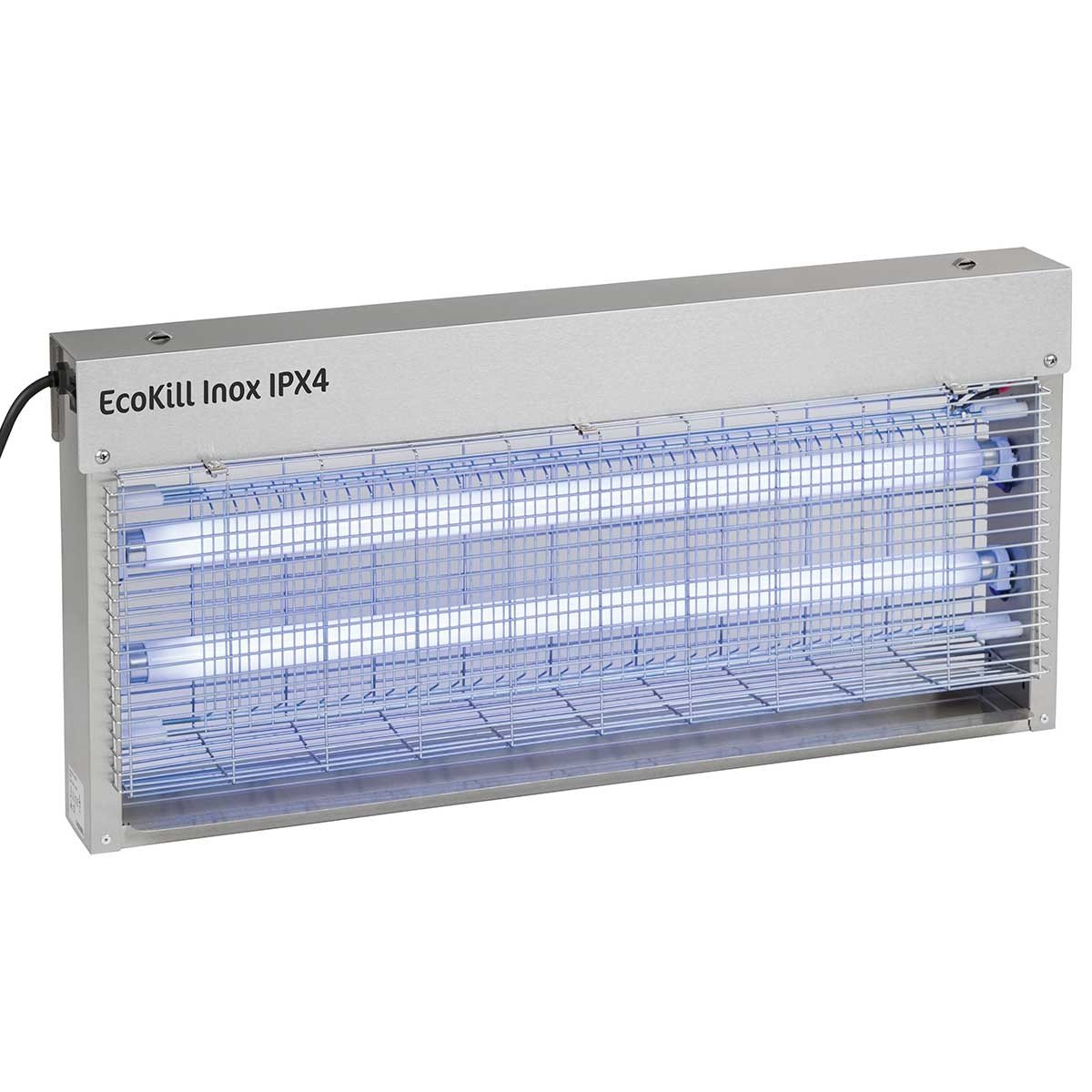 Kerbl Ecokill Elektrische Fliegenvernichter Inox IP X 4 2 x 20 W