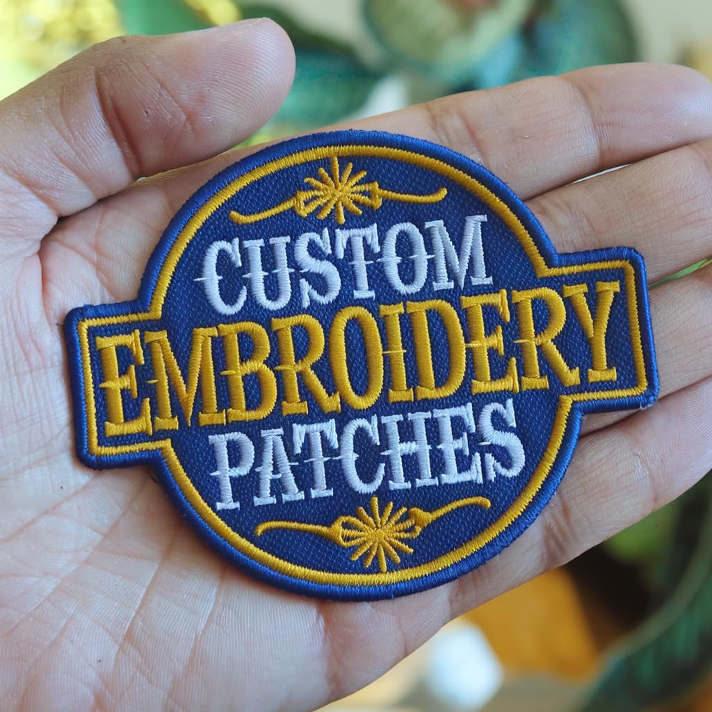Amazon.com: Custom Embroidered Patches | Custom Iron-On, Sew-On