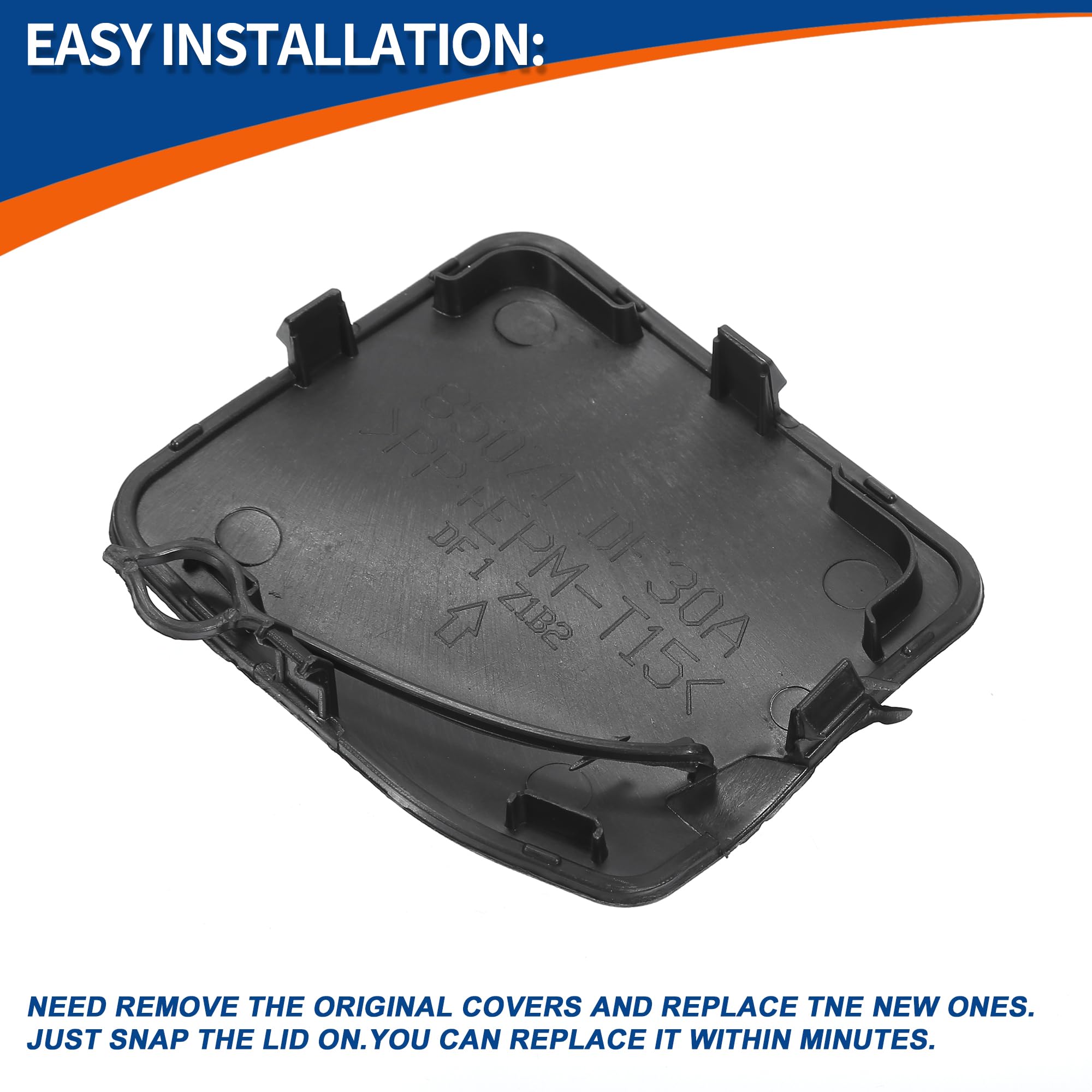 Cubierta Ojo Remolque Nissan Qashqai J11 Cubierta De Gancho De Remolque Para Nissan Qashqai J11 2014-2017 - OEM 85071-4EA0A, ABS Cubierta Gancho Remolque Nissan