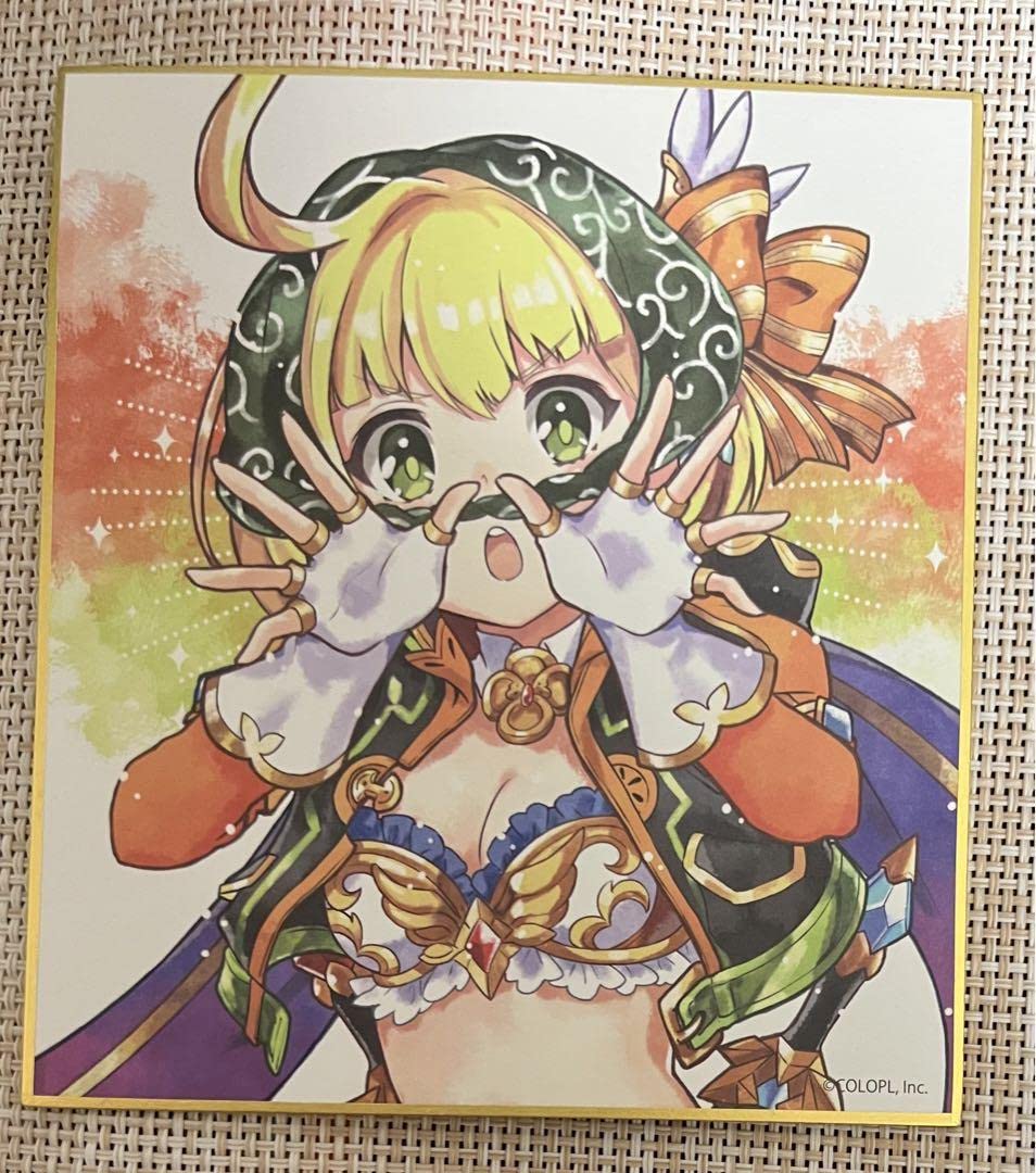 Amazon.co.jp: ソアラ 白猫プロジェクト TCG ミニ色紙 : 文房具