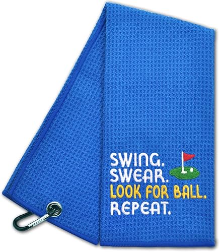 Miniatura 17 de Hafhue The GolfFather - Divertida toalla de golf, regalos de golf para hombres y mujeres, accesorios de golfista para hombre o mujer, regalos de