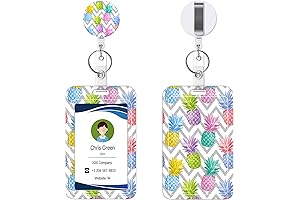 Pineapple Retractable Badge Holder - 1P
