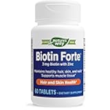 Biotin Forte with Zinc, Promotes Healthy Hair, Skin, & Nails*, 60 Tablets