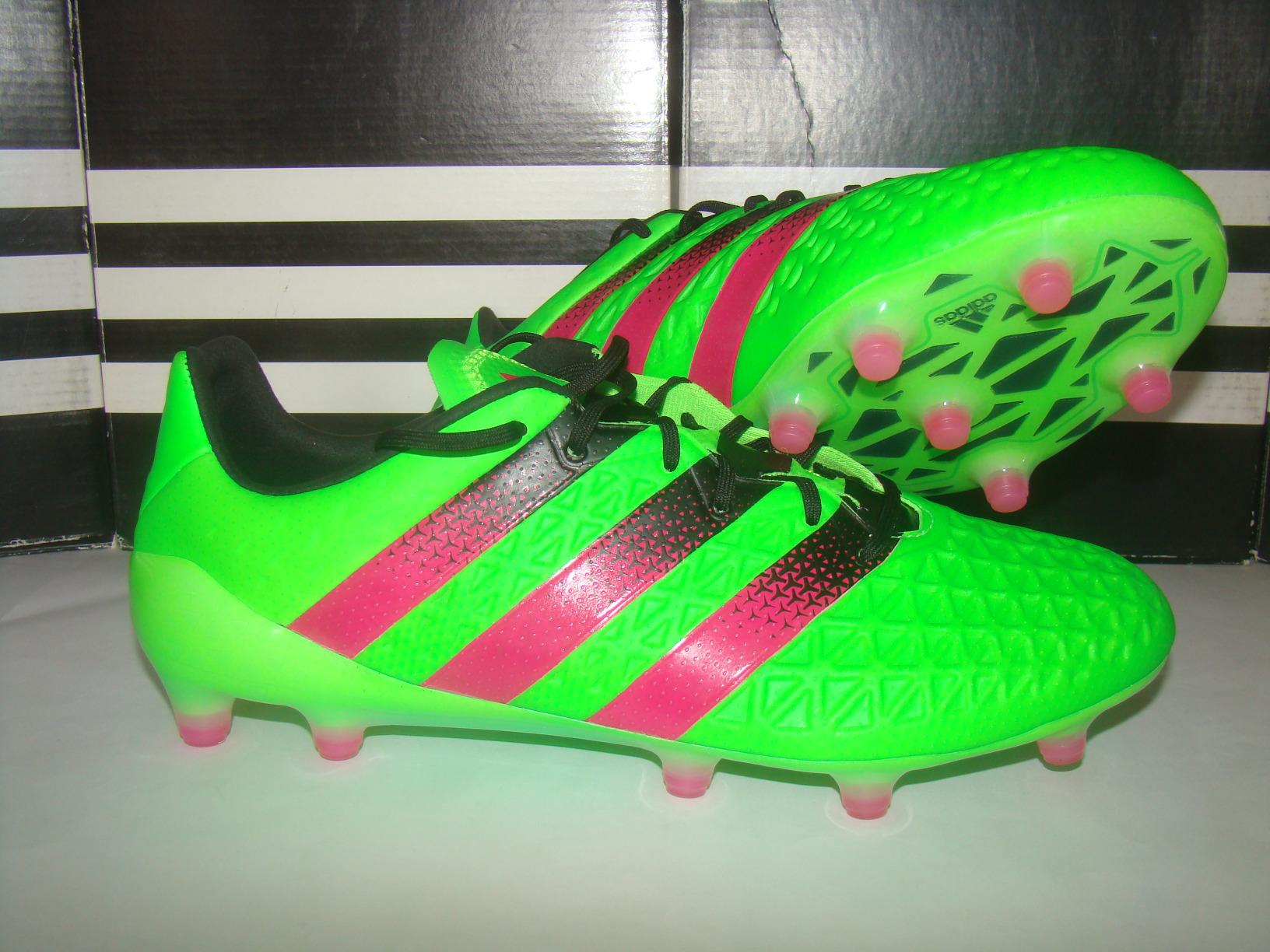 adidas Ace 16.1 FgAg BlackS GreenS Zapatos de Chile | Ubuy