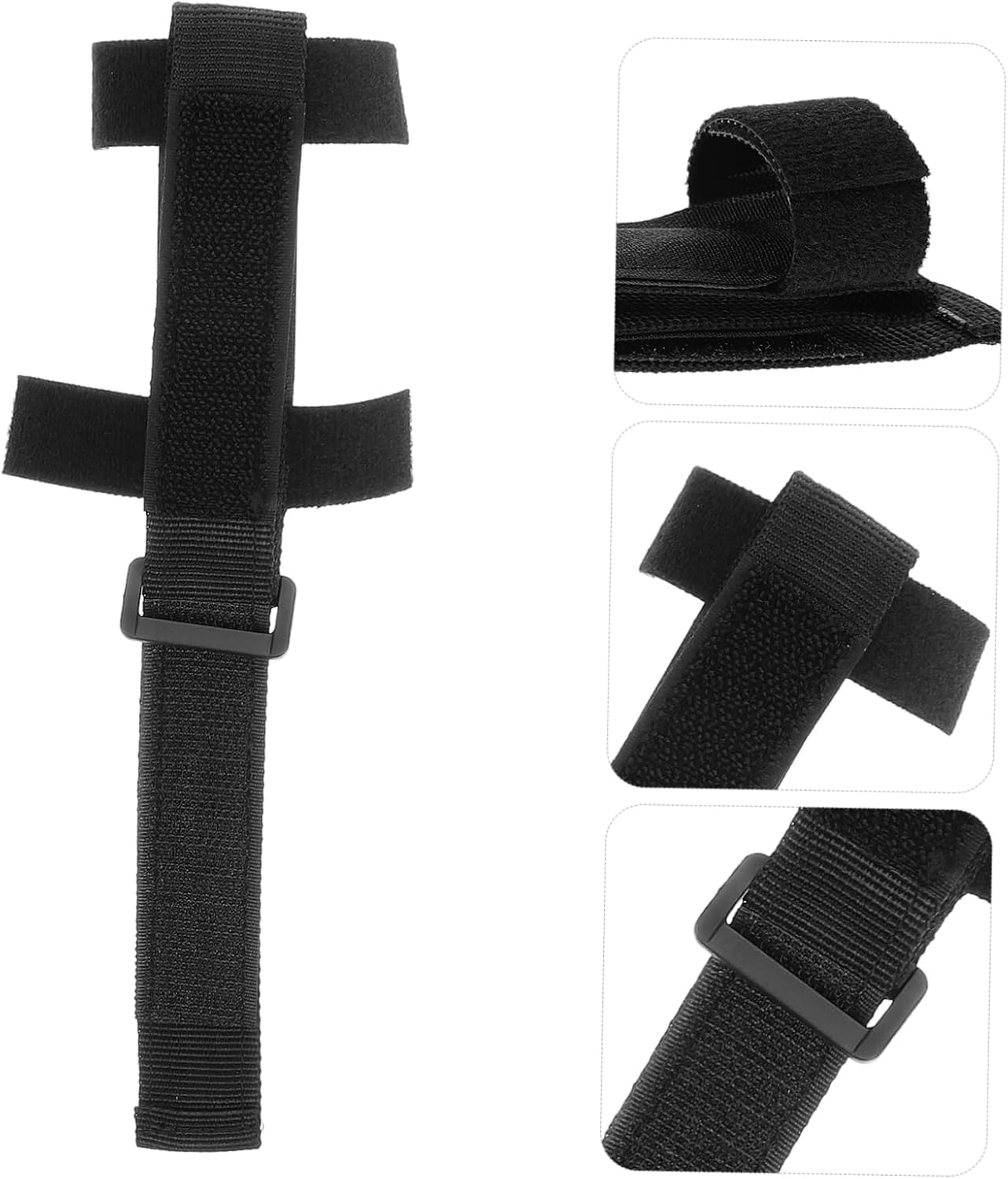 Homoyoyo 3pcs Adjustable Utensil for Disabled and Elderly Non- Eating Assistance Strap Design for Forks and Spoons Material Easy to Clean and Maintain