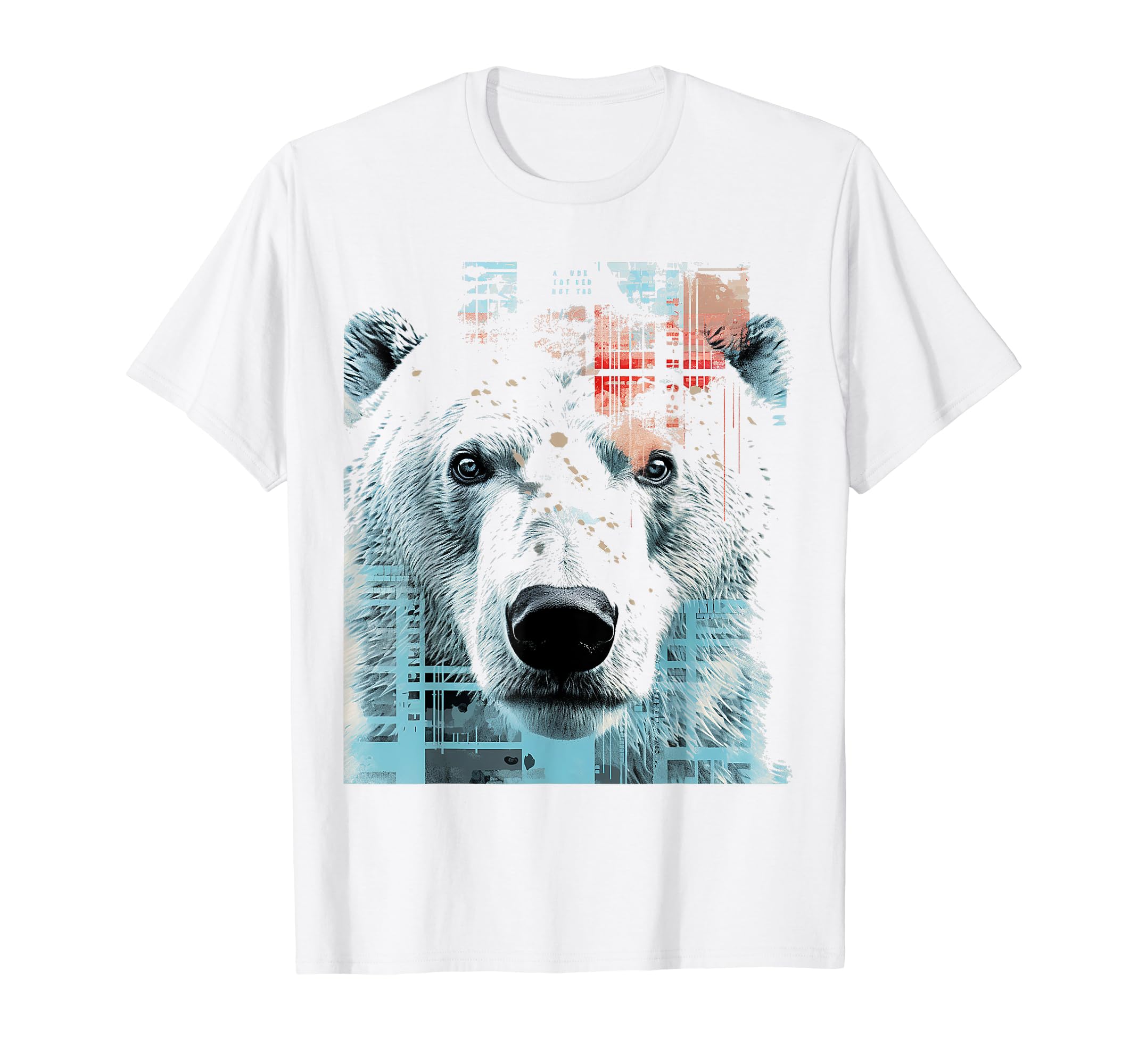Amazon | シロクマ 動物 グラフィック 描画 シロクマ Tシャツ | T