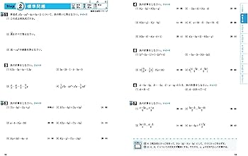 中学2年 数学 標準問題集: 中学生向け問題集/定期テスト対策や高校入試