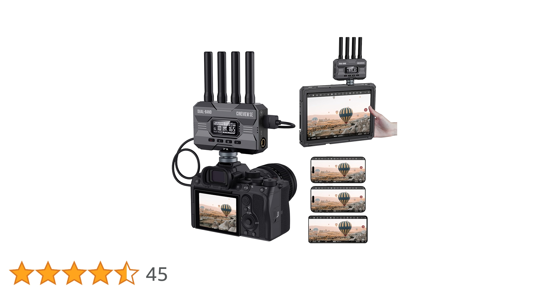 その他 Accsoon CINEVIEW SE WIT04-SE Accsoon CineView SE Wireless Video Transmission System | CVP