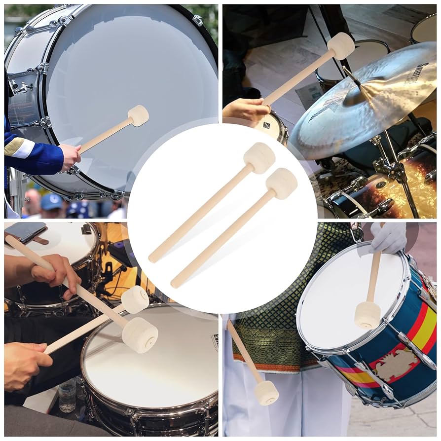 木製 箱太鼓　マレット付 木製 箱太鼓 マレット付