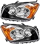 For Toyota Rav4 Headlight 2009 2010 2011 2012 Driver and Passenger Side Headlamp Assembly Replacement