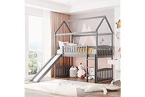 Twin Size Loft Bed with Slide, Your Kid's Dream Bed