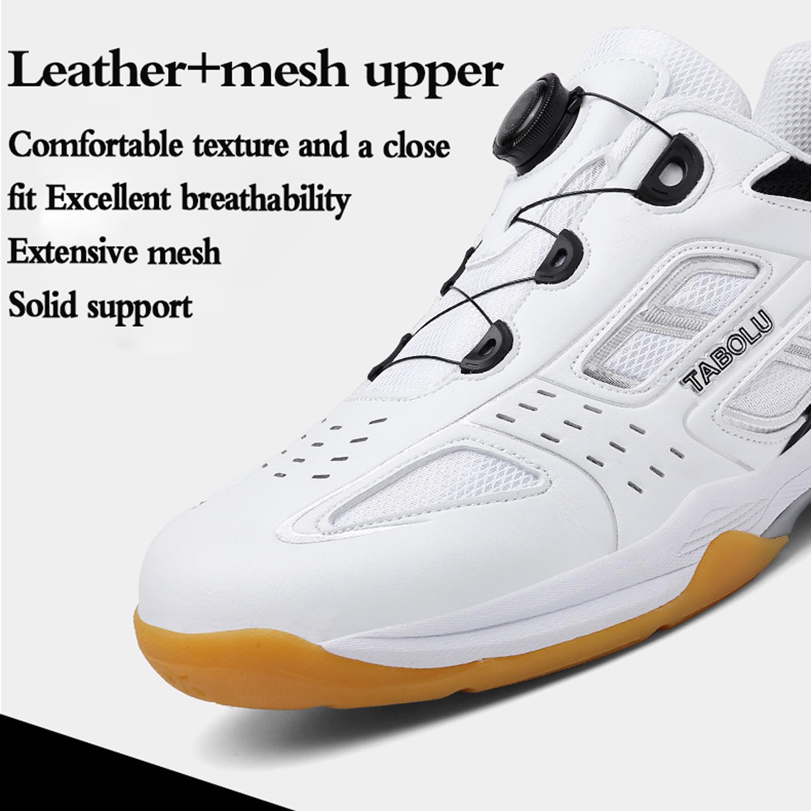 Zapatos De Bádminton,Zapatillas de Voleibol para Hombre y Mujer,Zapatillas De Tenis,Zapatos de Squash,Antideslizantes,con absorción de Golpes,para Squash,Tenis de Mesa