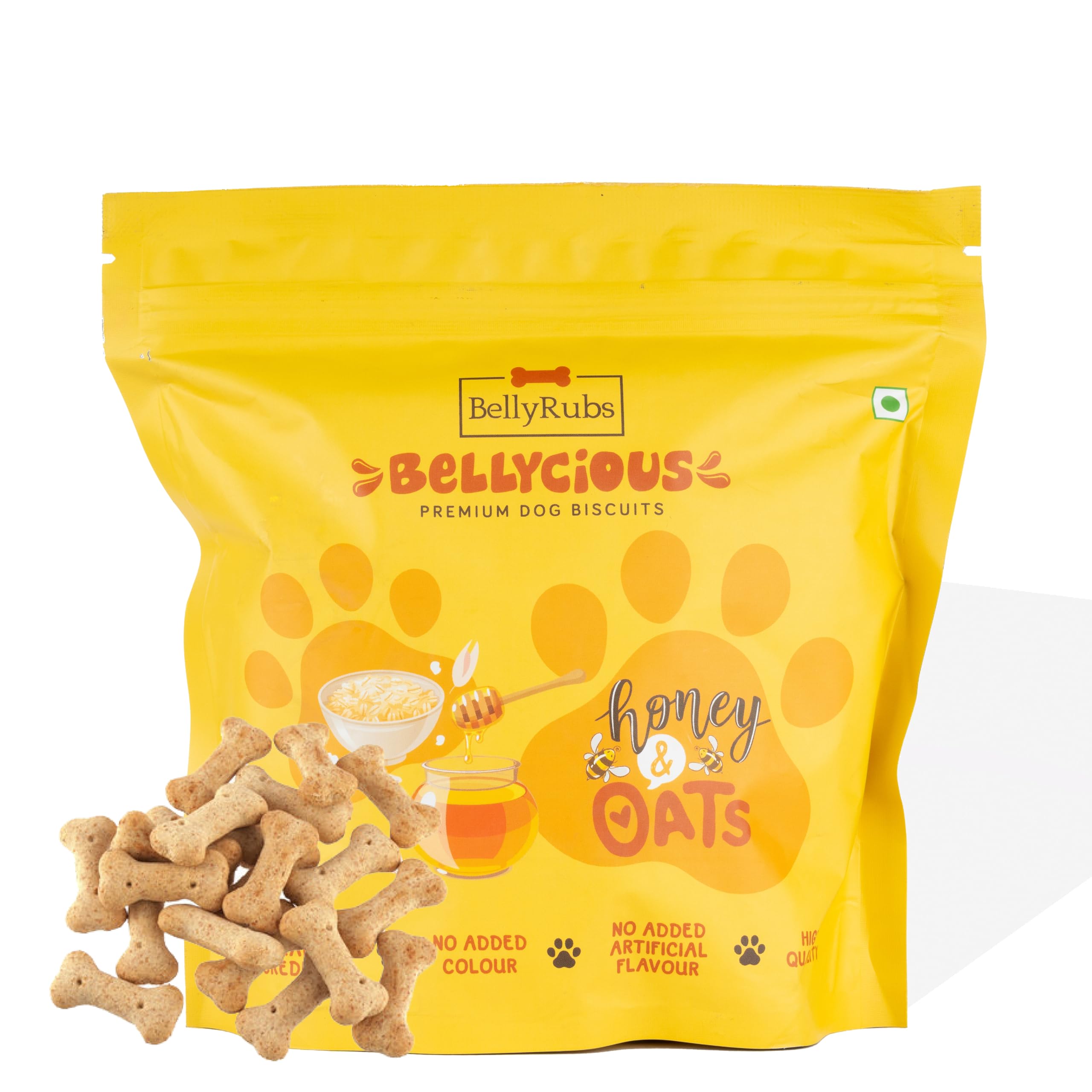 BellyRubs Bellycious Honey & Oats Dog Biscuits - 250g Human Grade Ingredients - Natural Honey & Rolled Oats Dog Treats - All Breed Sizes Dog Food for Snack & Training (B0D2X5JCQF) Amazon Price History, Amazon Price Tracker