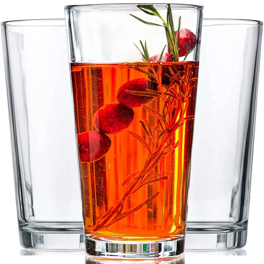 べーす Amazon.com | Drinking Glasses - Set of 10-16oz. Margarita