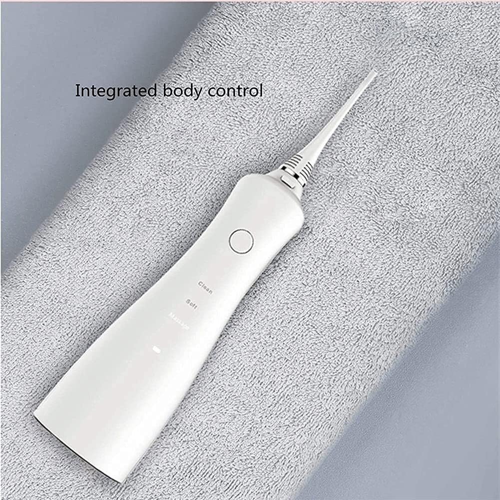 Idropulsore Orale Professionale Senza Fili Water Flosser - Idropulsore Portatile e Ricaricabile Impermeabile a 3 modalità for la casa e Il Viaggio