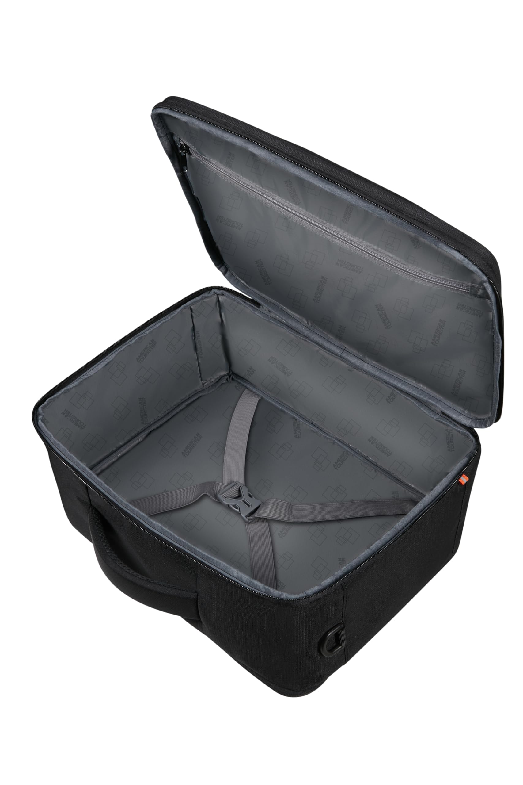 American Tourister Reisetasche Umhängetasche mit Laptopfach At Work Nxt 3-Way Boarding Bag 40 x 29 x 20 cm, 15.6", 26.5L, Black schwarz